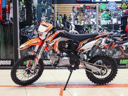 Питбайк PROGASI SMART 4 125CC ORANGE 17/14 (Полуавтоматическая КПП)