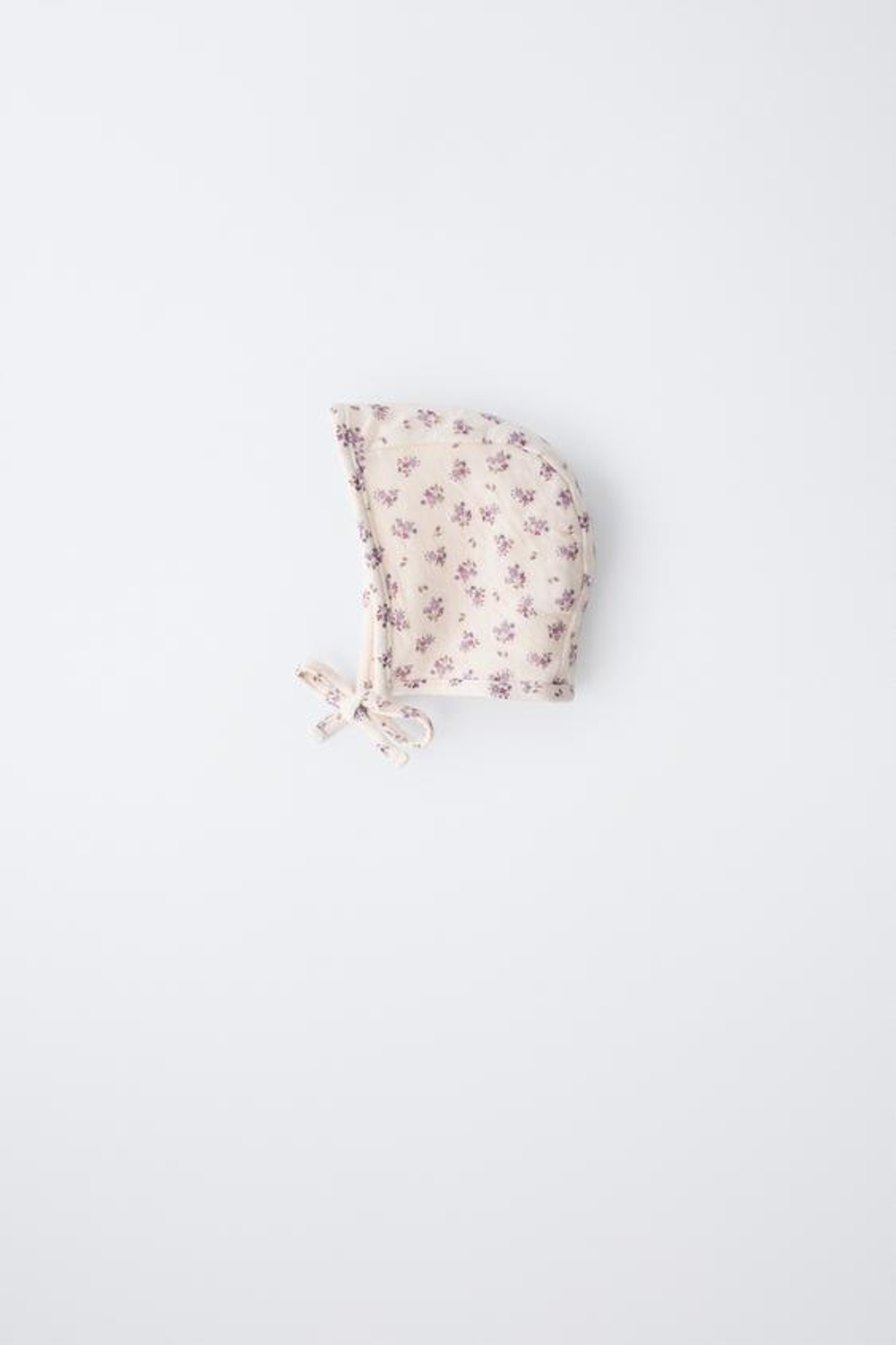 ZARA ЧЕПЧИК С ЦВЕТОЧНЫМ ПРИНТОМ, ЦВЕТ РОЗОВОГО ДЕРЕВА