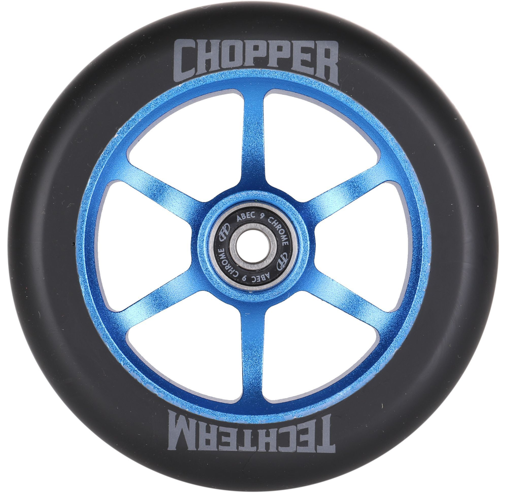 Колесо для самоката X-Treme 120*26мм 6ST (для самоката CHOPPER) blue (10013160/170121/0014303, Китай)