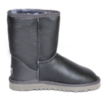 Угги Classic Short Metallic Grey