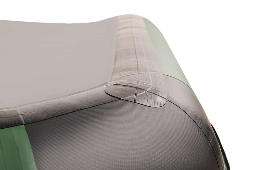 YACHTMAN-280 (Яхтман) зеленый-черный (лодка ПВХ с усилением)