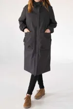 Купить Плащ ko-ko-ko Женский Графитовый Плащ ko-ko-ko Женский Графитовый