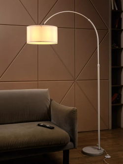 Торшер напольный с абажуром