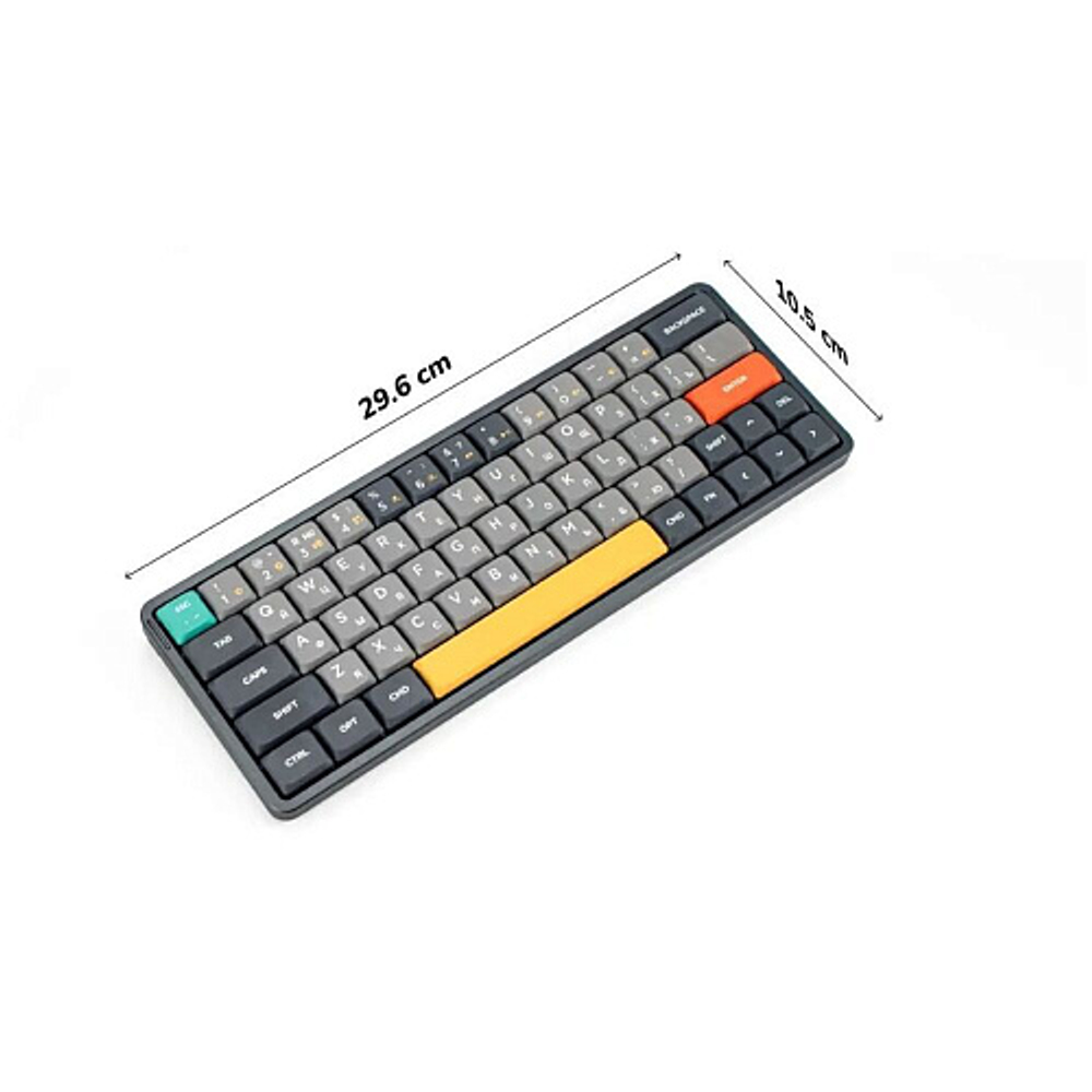 Клавиатура Nuphy AIR60 (Red Switch) Wireless RGB Twilight (AIR60-TW1-F)