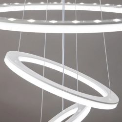 Citilux Электрон Смарт CL710A104S Умная люстра подвесная Белая