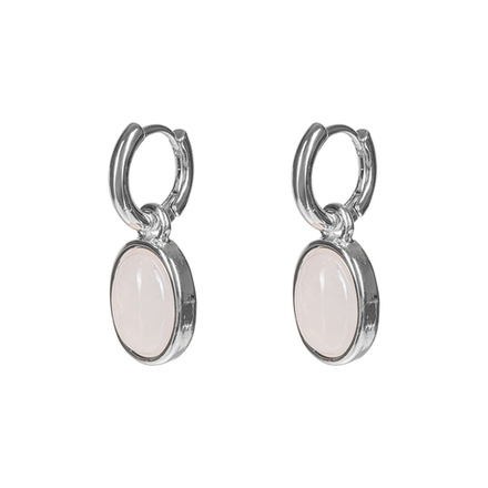 Серьги Fiore Luna ROSE QUARTZ LE1202 R/S