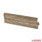 ПЛИНТУС "LIDER-62" 332 Дуб пепельный 62*20мм 2,5м с к/к.