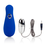 Синее виброяйцо BODY&SOUL TRANSCEND