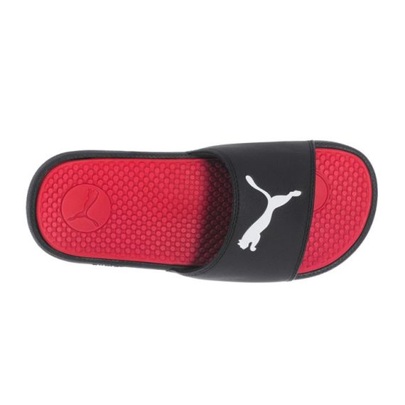 Puma Cool Cat Sport Slides JR 'Black Red'