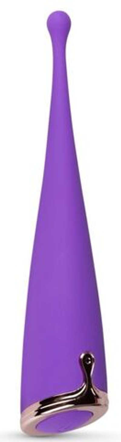 Фиолетовый клиторальный вибратор The Countess Pinpoint Vibrator - 19 см. (Цвет: фиолетовый)