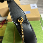Gucci GG Marmont Half-Moon-Shaped Bag