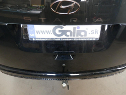 Оцинкованный фаркоп на Hyundai Staria 2021- (без электрики), Galia H112C