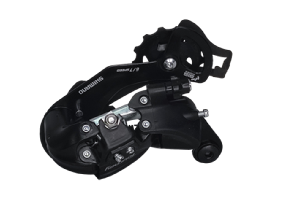 Переключатель задний Shimano Tourney TY-300 6/7 креп на петух (ARDTY300D)