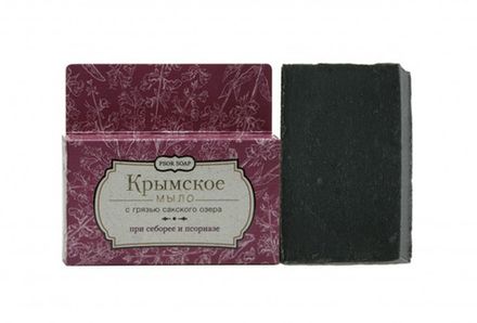 Мыло с грязью Сакского озера "PSOR SOAP" при себорее и псориазе