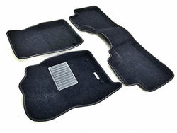 Коврики салона для JEEP Grand Cherokee (2010-) Euromat 3D Business черные. Арт. EMC3D-002760