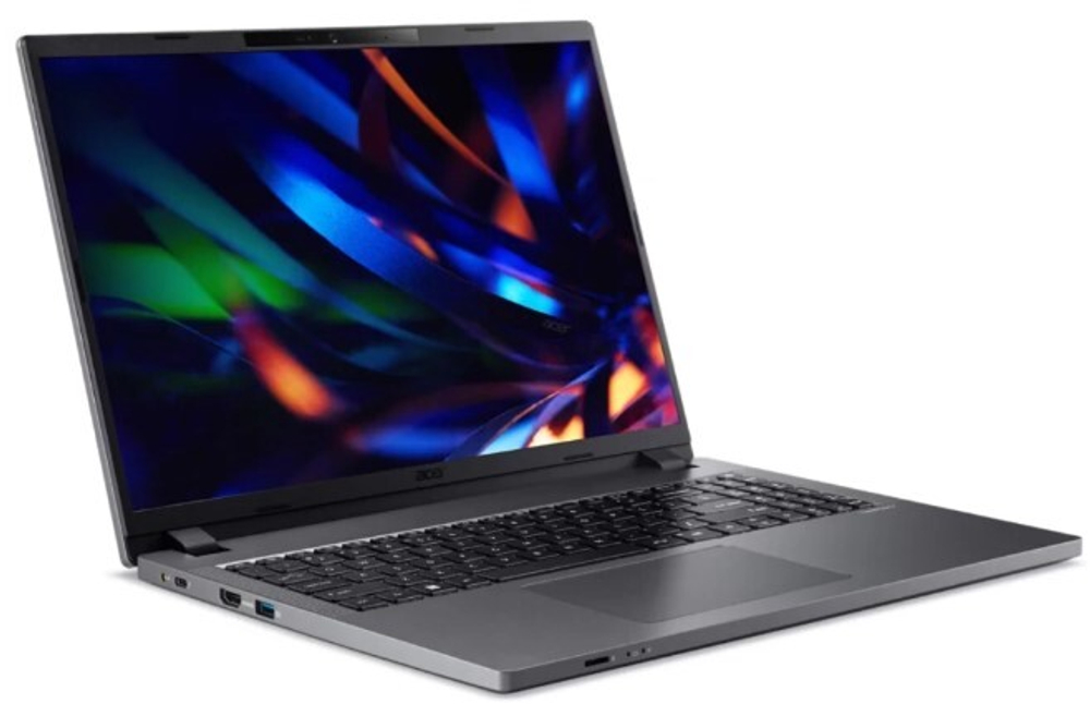 Ноутбук  Acer TravelMate TMP216-51-G2-72GZ 16 ", Core i7, 16 Гб RAM, 512 Гб SSD, Iris Xe Graphics, Серебристый