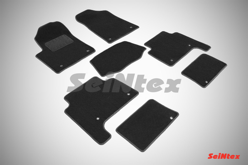 Ворсовые коврики LUX для Nissan Patrol VI 2010-н.в. Seintex.85232