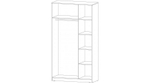 Элегант Шкаф 3х створчатый Белый