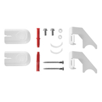 Комплект настенных регулируемых кронштейнов Royal Thermo Design 100, белые