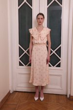 Платье «Ирис», персиковый