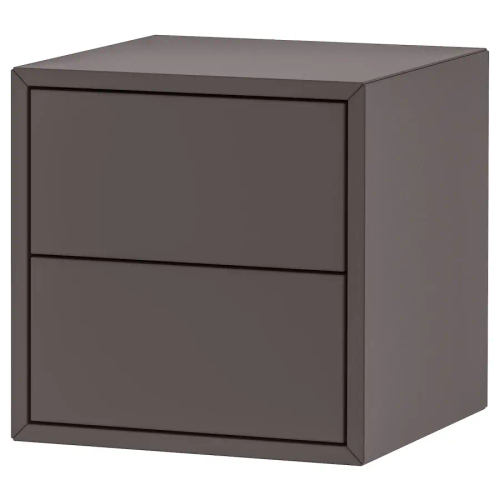 Настенный стеллаж - IKEA EKET, 35x35x35 см, темно-серый, ЭКЕТ ИКЕА