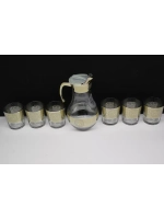 Набор для напитков золотой