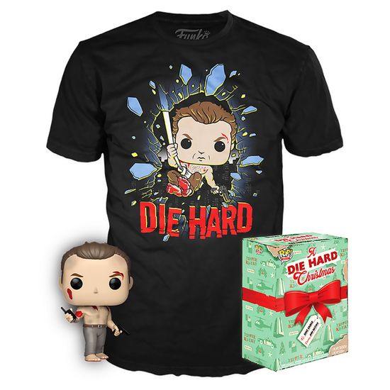 Набор Фигурка+Футболка Funko POP and Tee: Die Hard (M) 37279