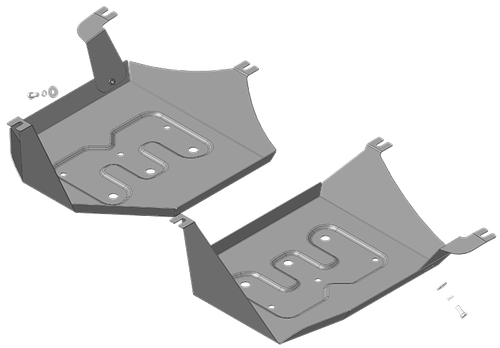 Защита Топл. бака. 2 мм, Сталь. для Haval Dargo 2022-н.в. MOTODOR.73103