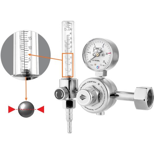 Регулятор расхода газа Сварог универсальный У-30/АР-40-Р (ArR-198) с поверкой   00000100544
