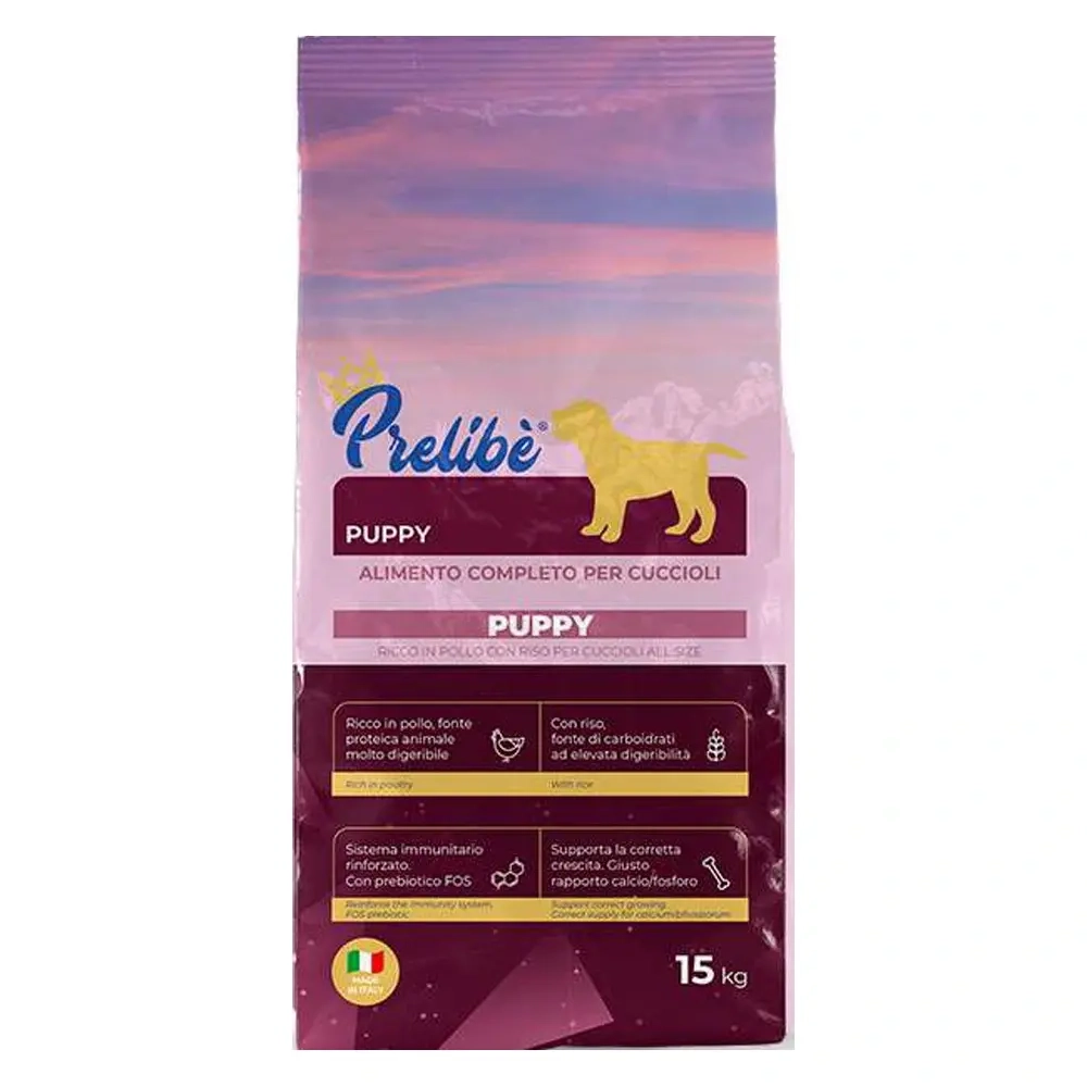 Сухой корм Prelibe Complete Care Puppy вкус Ягненок для щенков