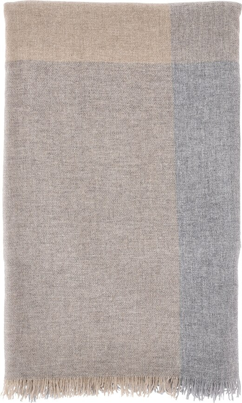 Плед S dahl Merino, кашемир, 130 200 см, серый