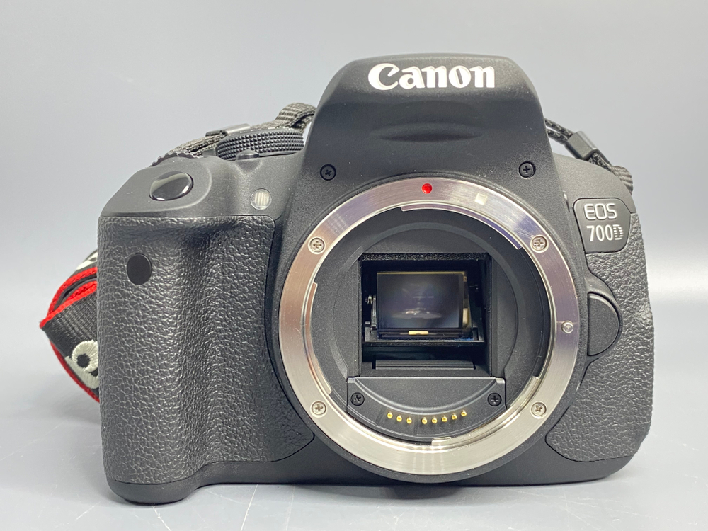 Canon 700D 1100 кадров Желтый экран