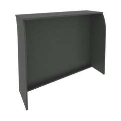 Riva Стойка ресепшн А.РС-3 Антрацит NEW 1444*506*1150