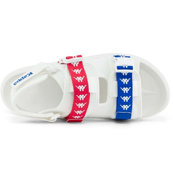 Kappa Casual Beach Sandals 'White Blue Red'