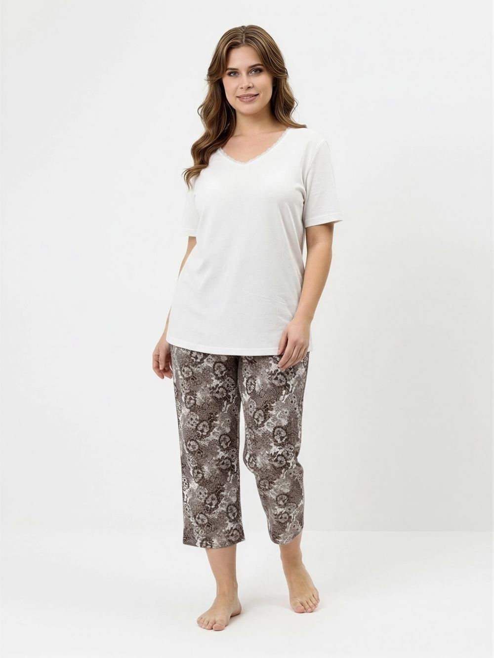 Пижама Луна-1 Виотекс МОЛОЧНЫЙ