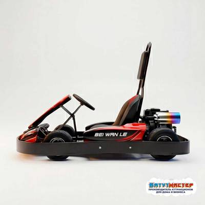 Бамперная электромашинка «Гоночный Лидер» для автодрома, для ТРЦ и парков
