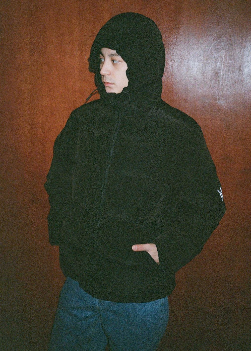 Пуховик Magamaev Macro Hooded Puffer черная