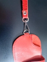 Футляр для очков из натуральной кожи коасный