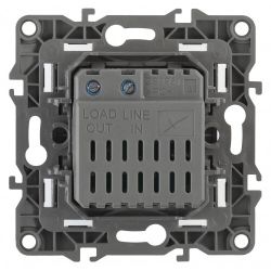 12-4101-15 ЭРА Светорегулятор поворотно-нажимной, 400ВА 230В, IP20, Эра12, перламутр