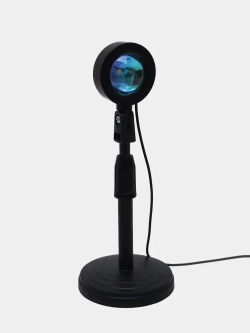 Лампа Закат с пультом, Sanset Lamp, RGB,16 Цветов, Атмосферный Ночник, Декоративный Светильник для Интерьера и Фото