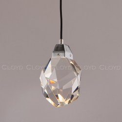 Подвесной светильник Cloyd BOZON-B P1 / выс. 15 см - хром (арт.10942)