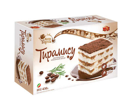 Торт "Тирамису" 430г. Черемушки