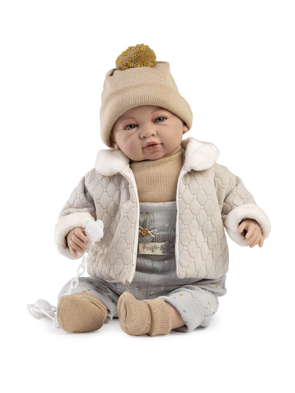 Кукла Berbesa мягконабивная 50см SAORO (5219S)