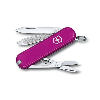 Нож-брелок Victorinox Classic SD Colors "Tasty Grape" 58 мм 7 функций (0.6223.52G)