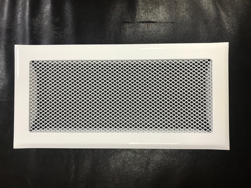 Решетка приточно-вытяжная с фланцем на магнитах 250х80 мм стальная