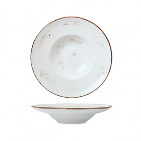 Тарелка глубокая d=27 см, фарфор "NOBLE" серия "Grace"