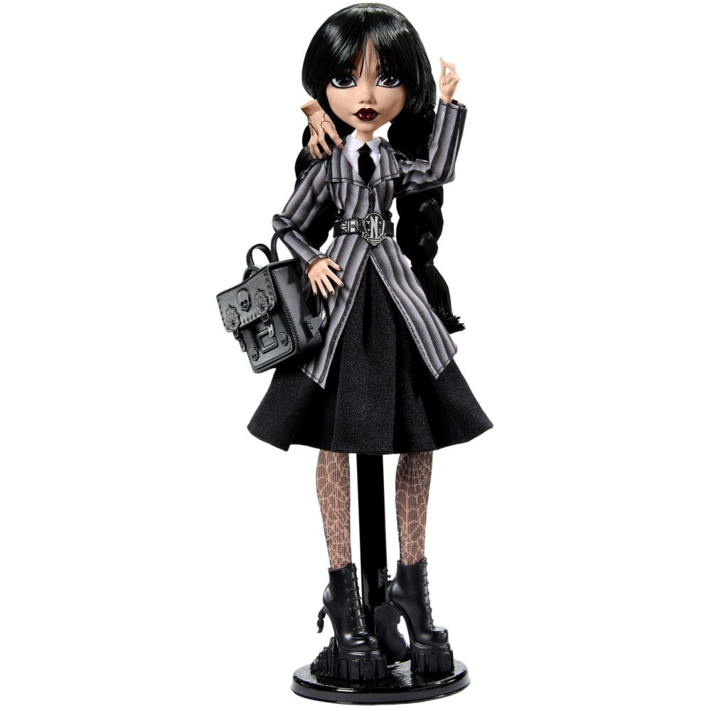 Monster High - Среда Аддамс в школьной форме Коллекционная кукла HXJ04 / артикул   HXJ04  / GTIN 194735230488