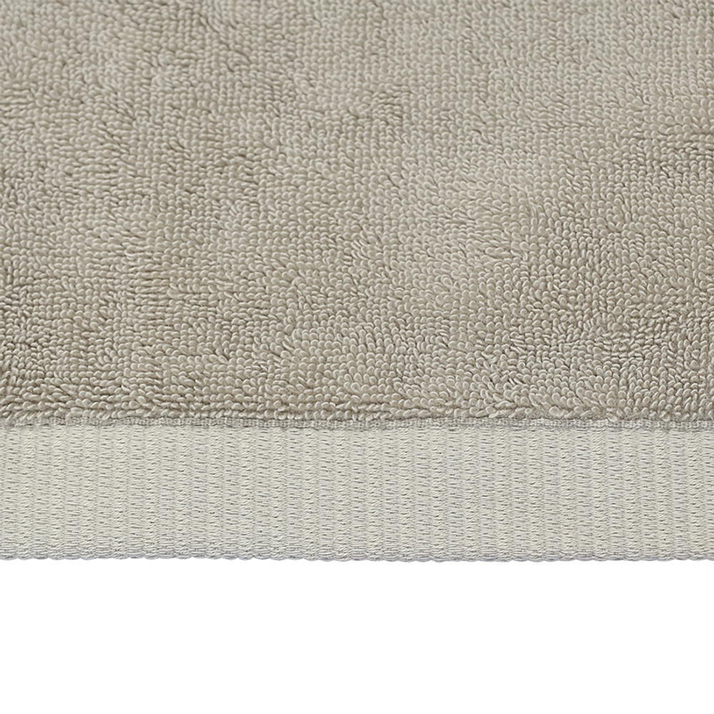 Полотенце для лица бежево-серого цвета из коллекции essential, 30х30 см