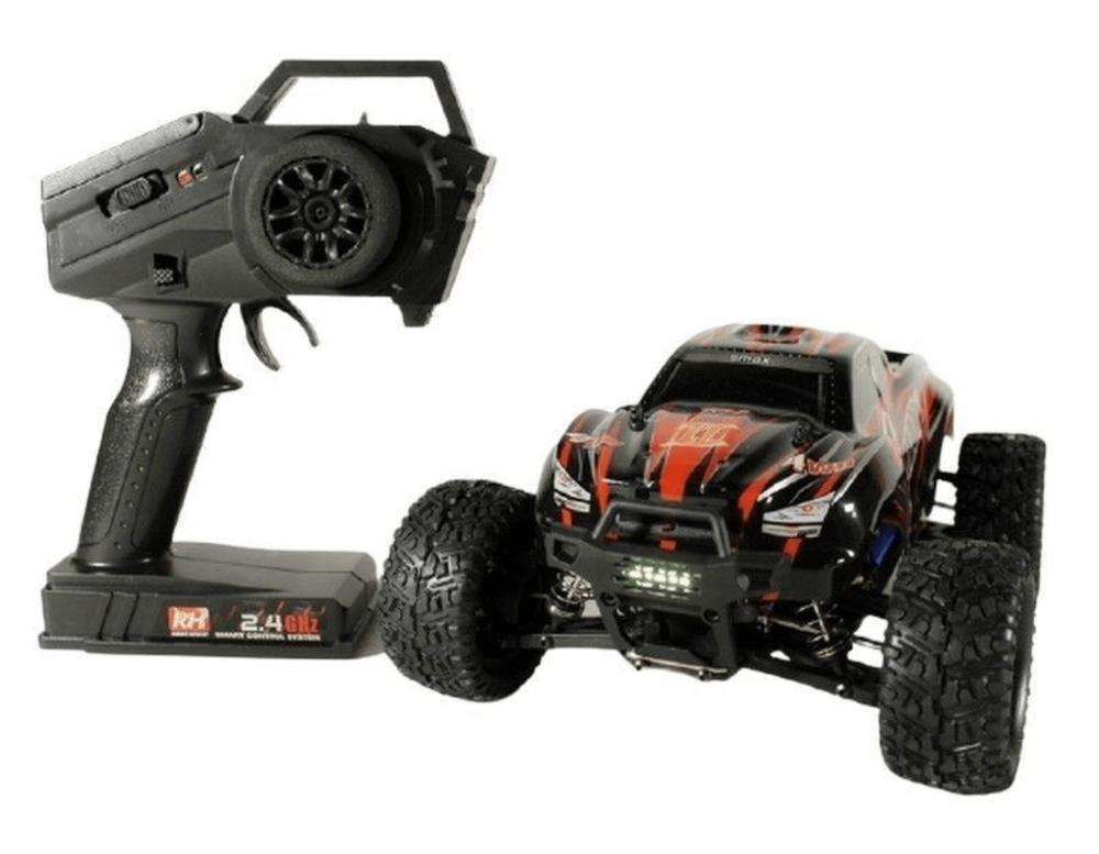 Радиоуправляемый монстр Remo Hobby Smax красный 4WD RTR масштаб 1:16 2.4G - RH1631-Red