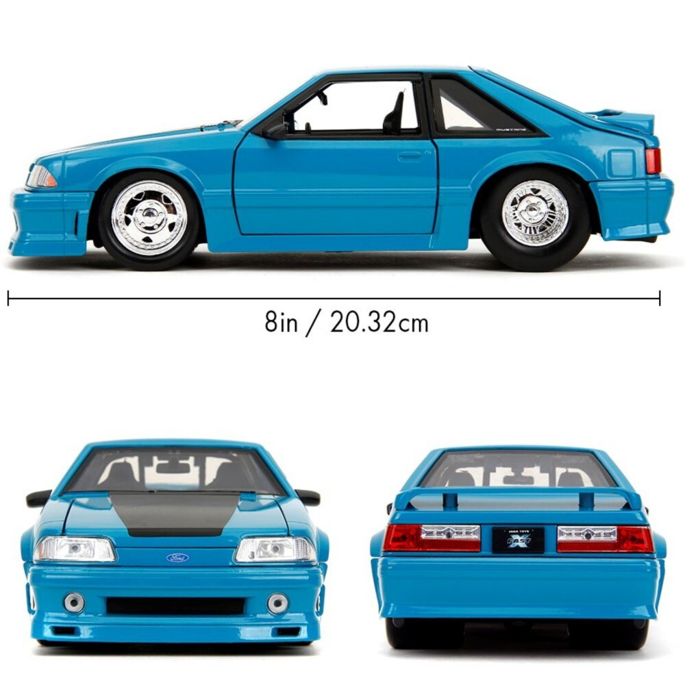 Jada Fast & Furious - Металлическая машина 1989 Ford Mustang GT 1:24 3203098 / артикул   3203098  / GTIN 4006333089800